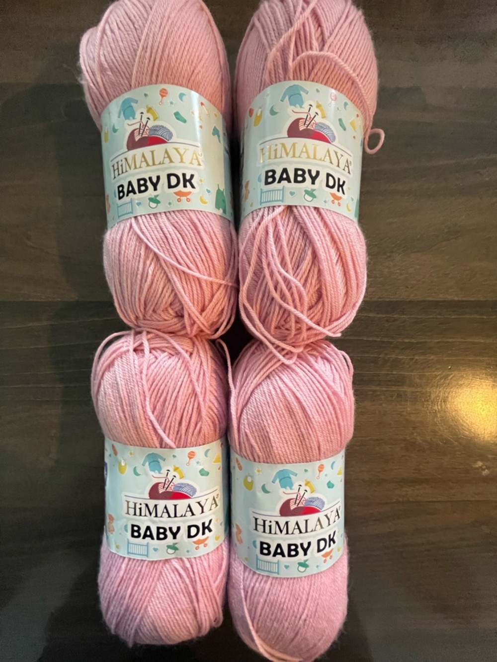 Himalaya Baby DK Yarn
Color: Pink
